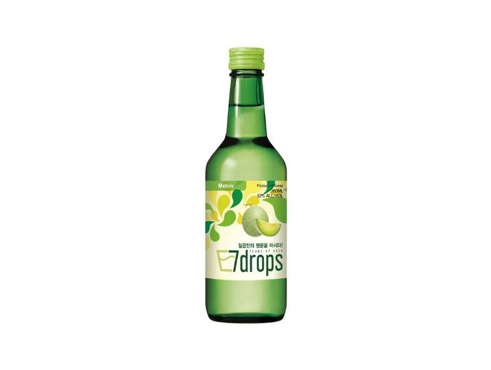 7DROPS Soju meloen alc. 12% 360 ml