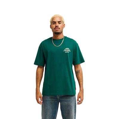 T-Shirt QUIKSILVER "Bob Marley Concert", Herren, Gr. L, grün (botanical garden), Obermaterial: 100% Baumwolle., Shirts T-Shirt