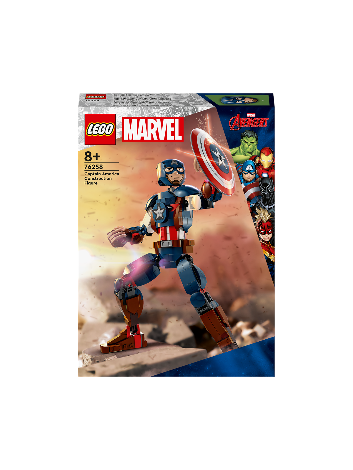 LEGO 76258 Captain America Baufigur