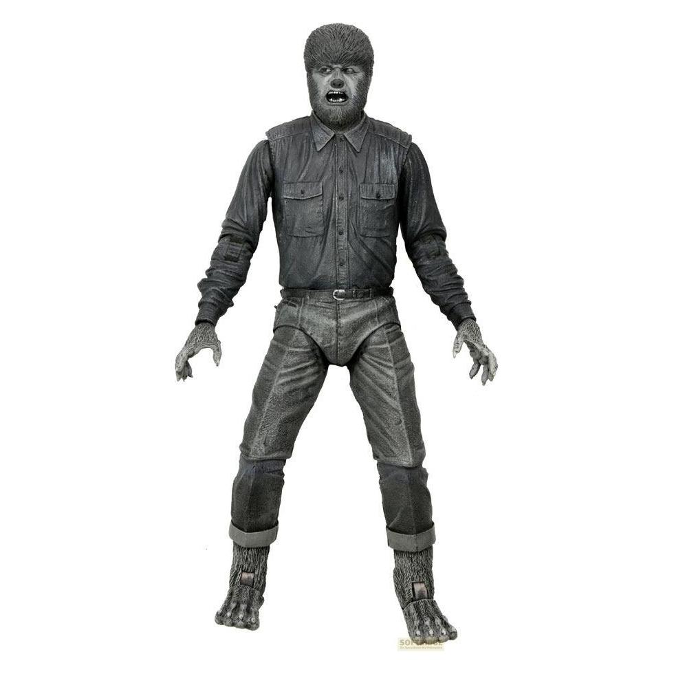 Neca Universal Monsters figurine Ultimate The Wolf Man (Black & White) 18 cm (04810)
