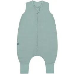 emma & noah Sommer-Sleepoverall Leinen 0.5 TOG, gruen, 70