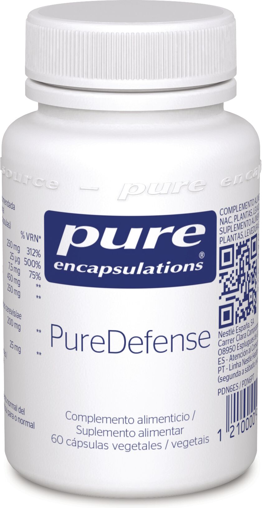 Pure Encapsulations Pure Defense 60 Capsules