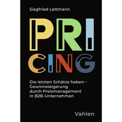 Pricing, Fachbücher von Siegfried Lettmann