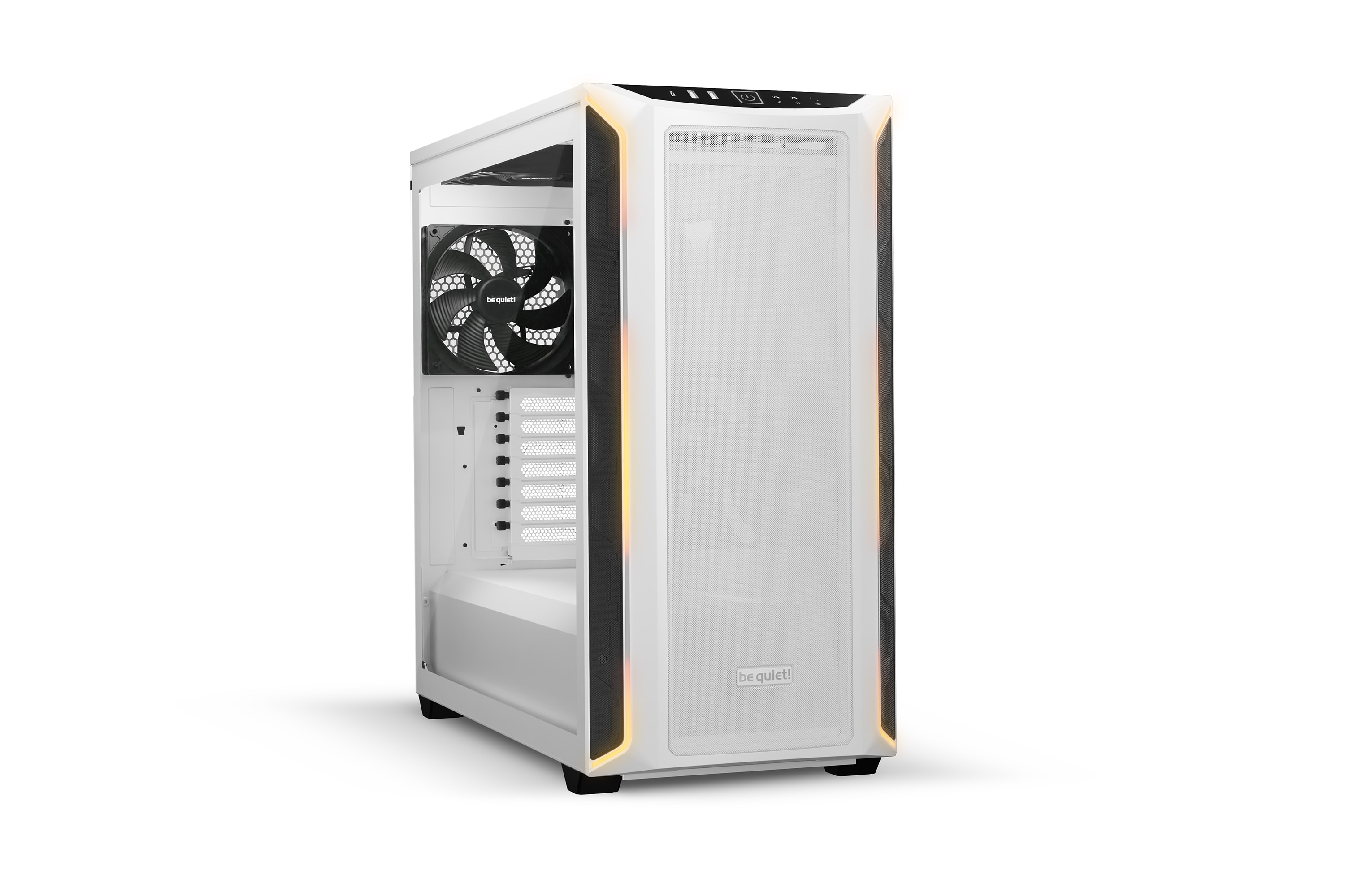 be quiet! Shadow Base 800 Gaming PC Gehäuse Midi-Tower Weiß Seitenfenster