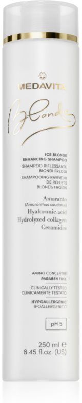 Medavita Blondie Ice Blonde Enhancing Shampoo Shampoo for cool blondes 250 ml
