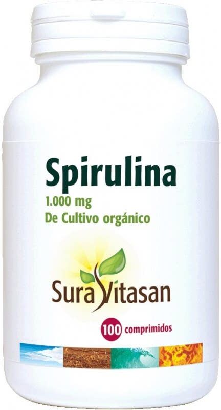 Sura Vitasan Espirulina 1000 mg 100 comp
