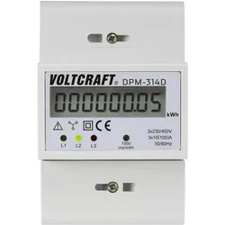 Voltcraft, Energiemessgerät, Digitaler Drehstromzähler