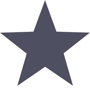 Galerie Wallcoverings Deauville 2 Geometric Big Stars Non-woven Matte Wallpaper Roll