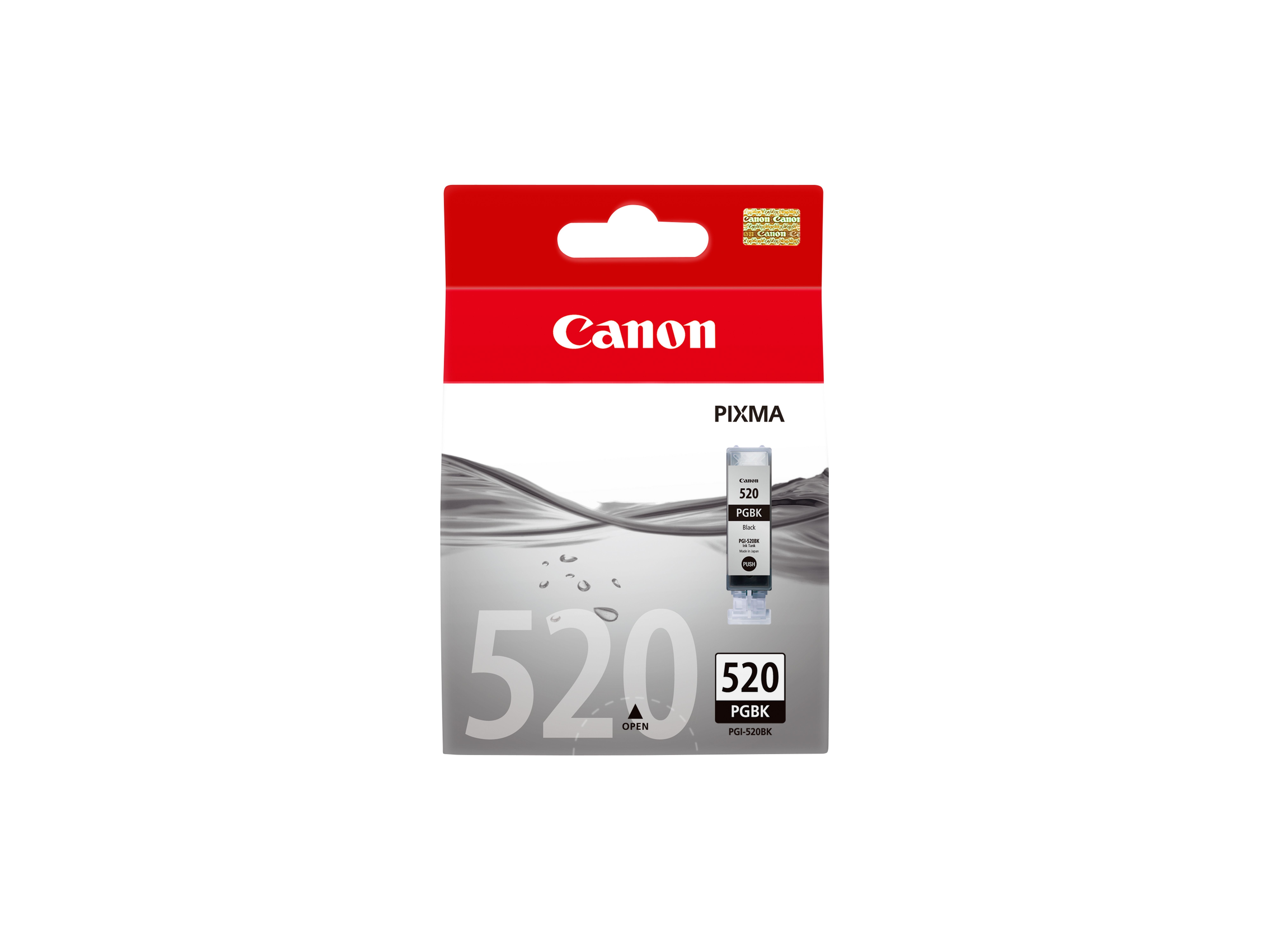 Canon PGI-520BK originale Druckerpatronen Foto schwarz 341 Seiten 2932B001