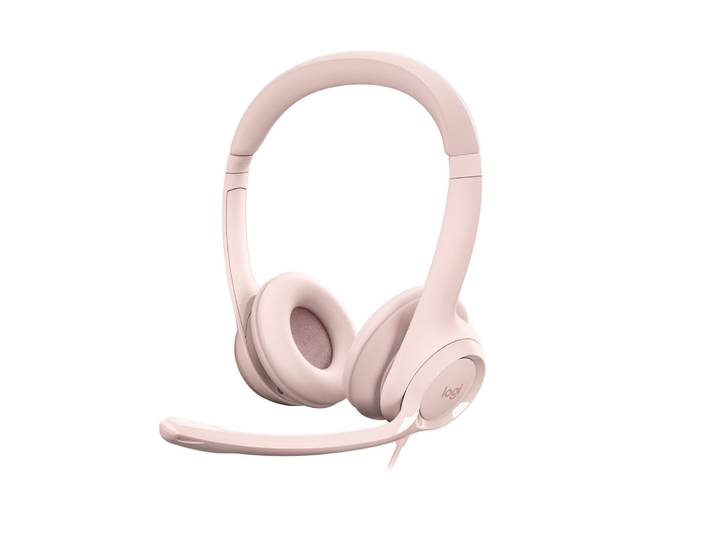 Logitech H390, Avec fil, 20 - 20000 Hz, Bureau/Centre d'appels, 197 g, Casque, Rose 981-001281