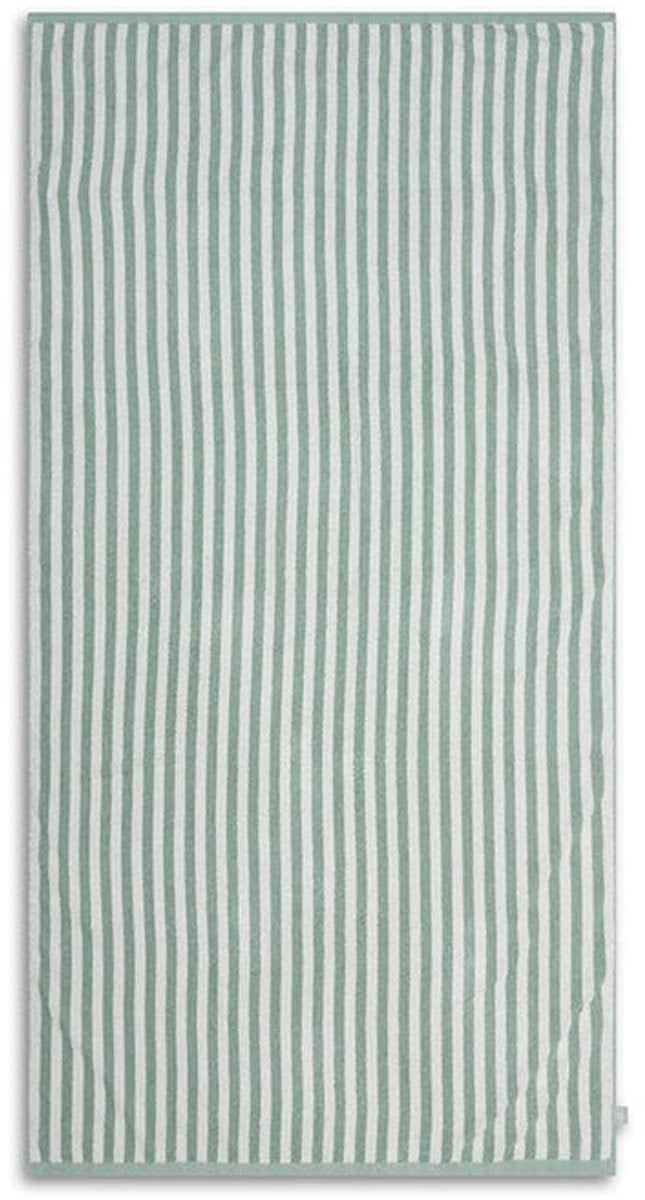 Swim Essentials Strandlaken Gestreept Groen - 135 x 65 cm - 100% Katoen