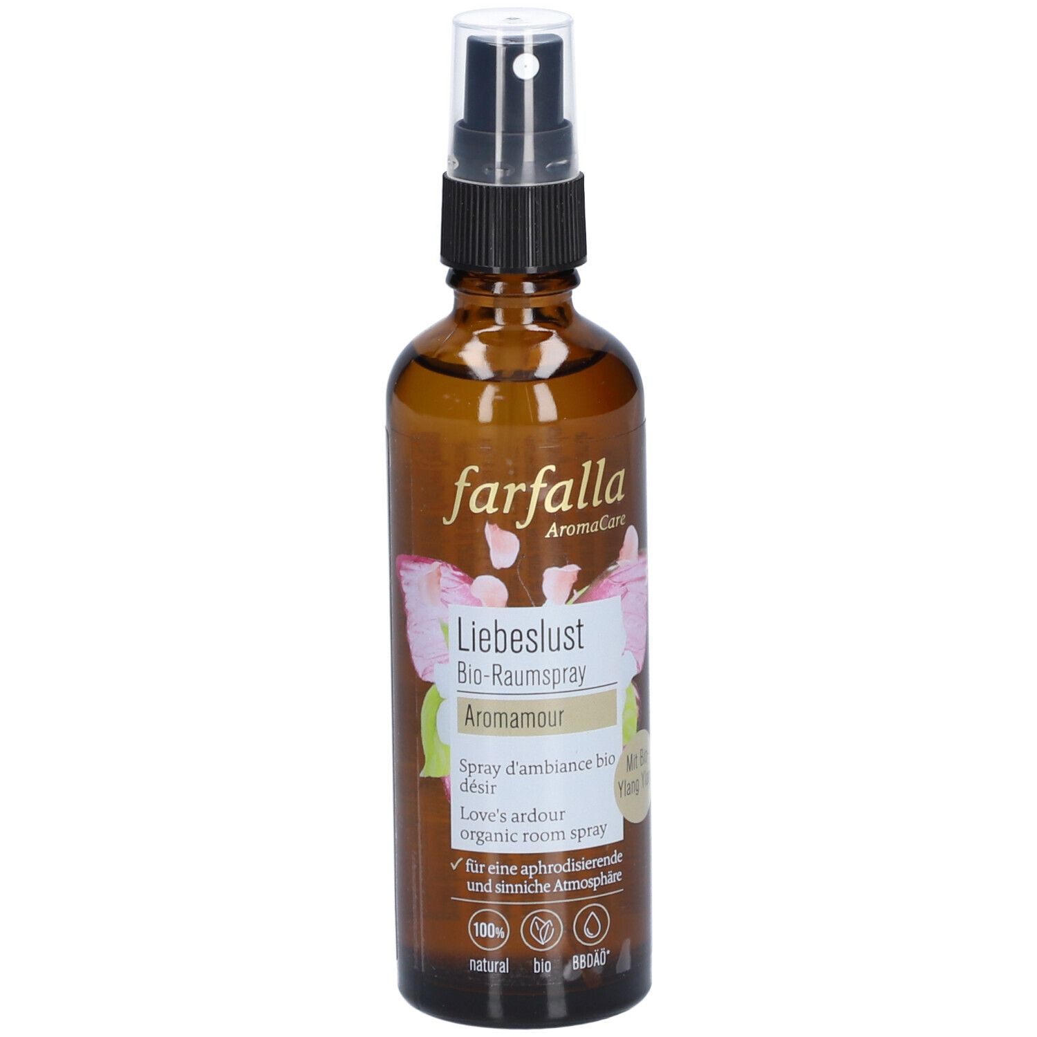 Farfalla Bio-Raumspray Aromamour Liebeslust 75 ml Dosierspray