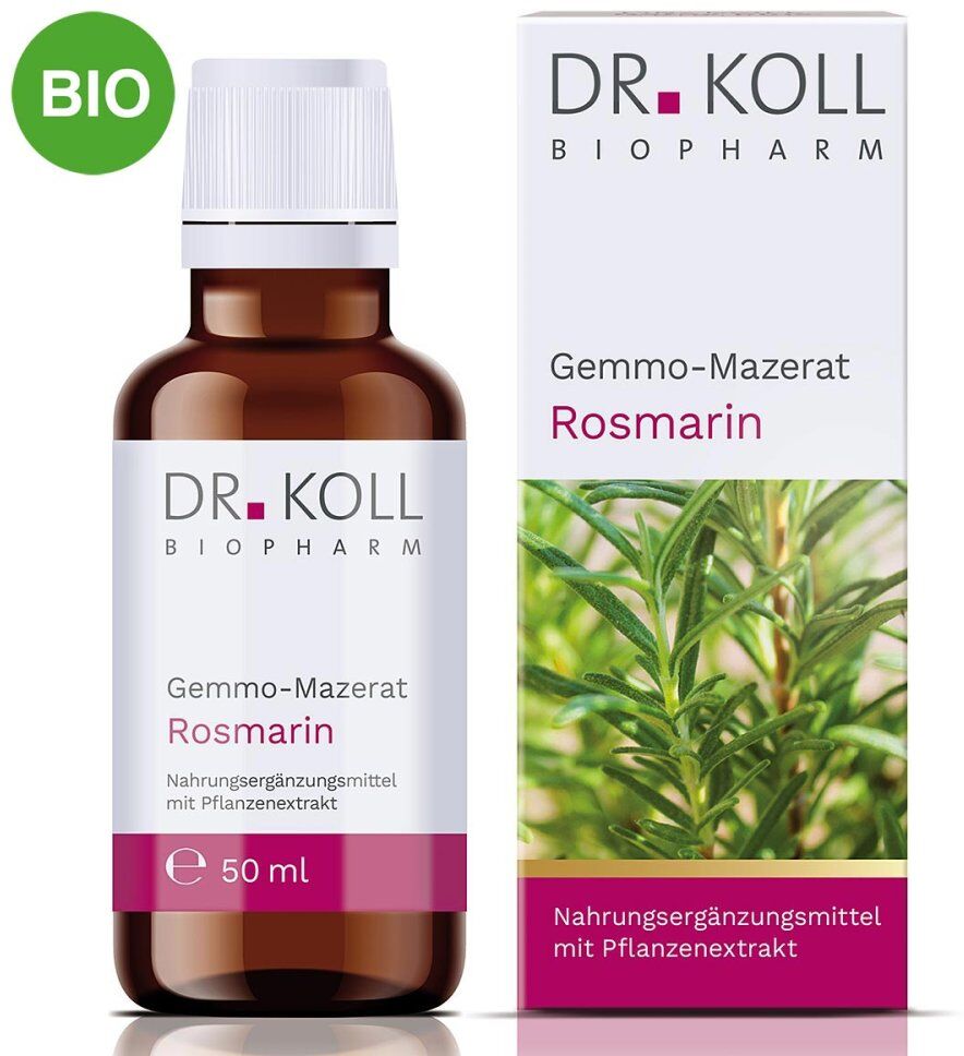 Dr. Koll Gemmo-Mazerat Rosmarin Tropfen 50ml