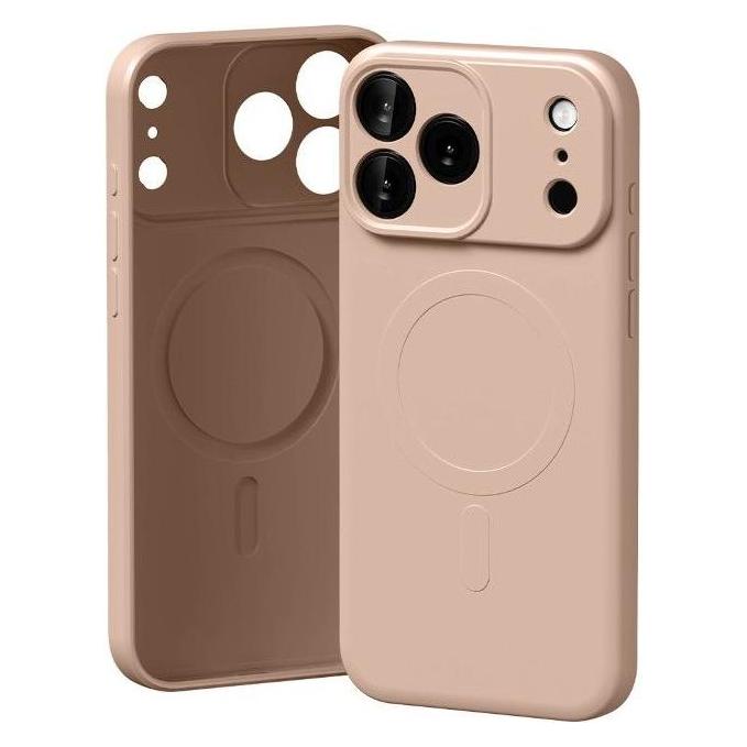 Mercury Semi-Silicone MagSafe Case for iPhone 17 Pro Max Pink Sand (Apple iPhone 17 Pro Max, Apple iPhone 18 Pro Max) (MCR1057)