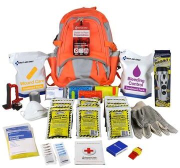 Shelter In Place Emergency Preparedness Backpack by First Aid Only