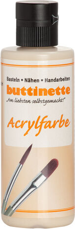 buttinette Acrylfarbe in verschiedenen Farbtönen, 80 ml
