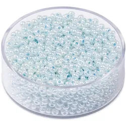 6x Knorr Prandell Rocailles 2,5 mm zartblau VE=13g