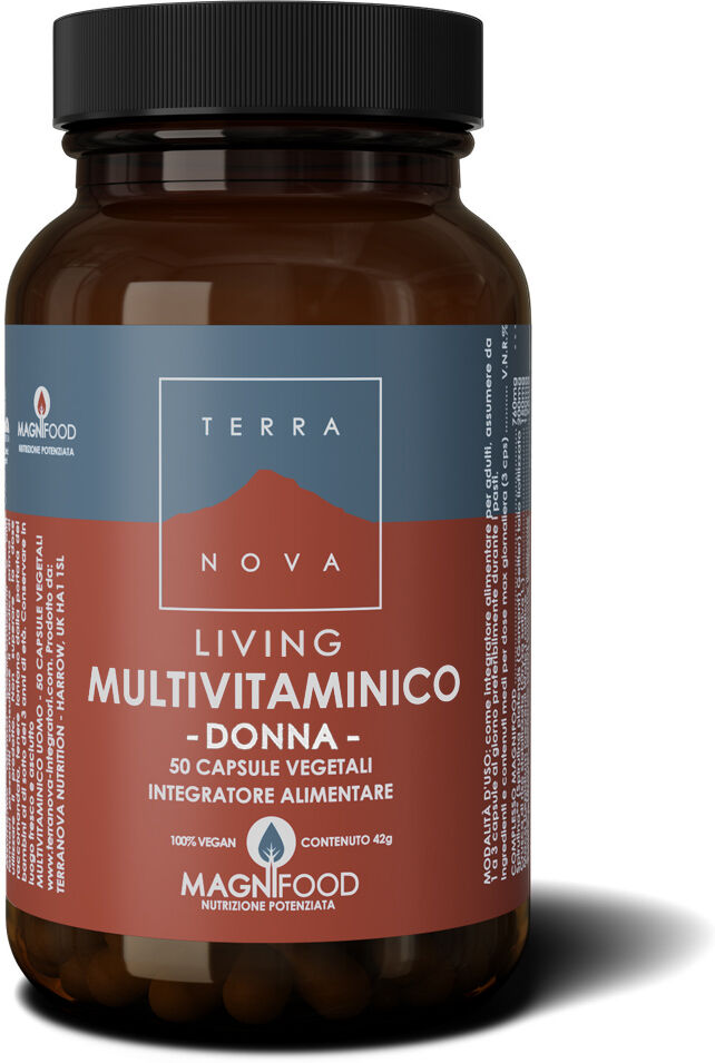 terranova living multivitaminico donna 50 cps