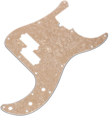 dAndrea P-Bass Pickguard Vintage Pearl Vintage Pearl