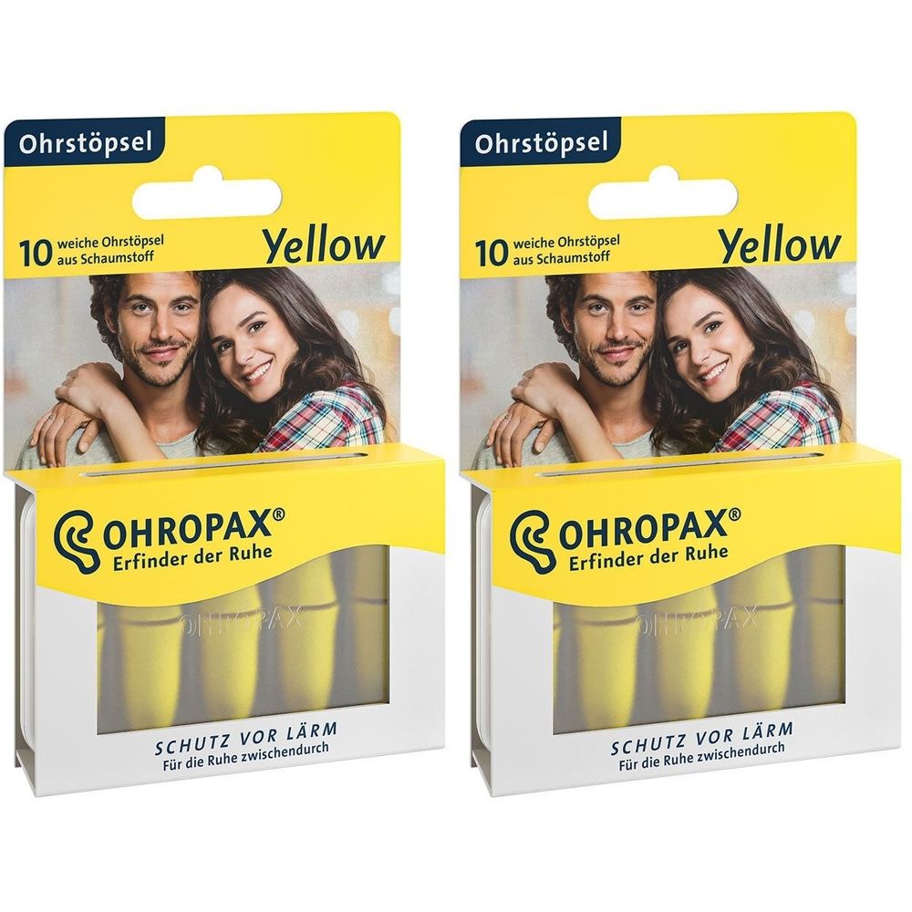 Ohropax yellow Schaumstoff-Stöpsel 2x 2x10 St
