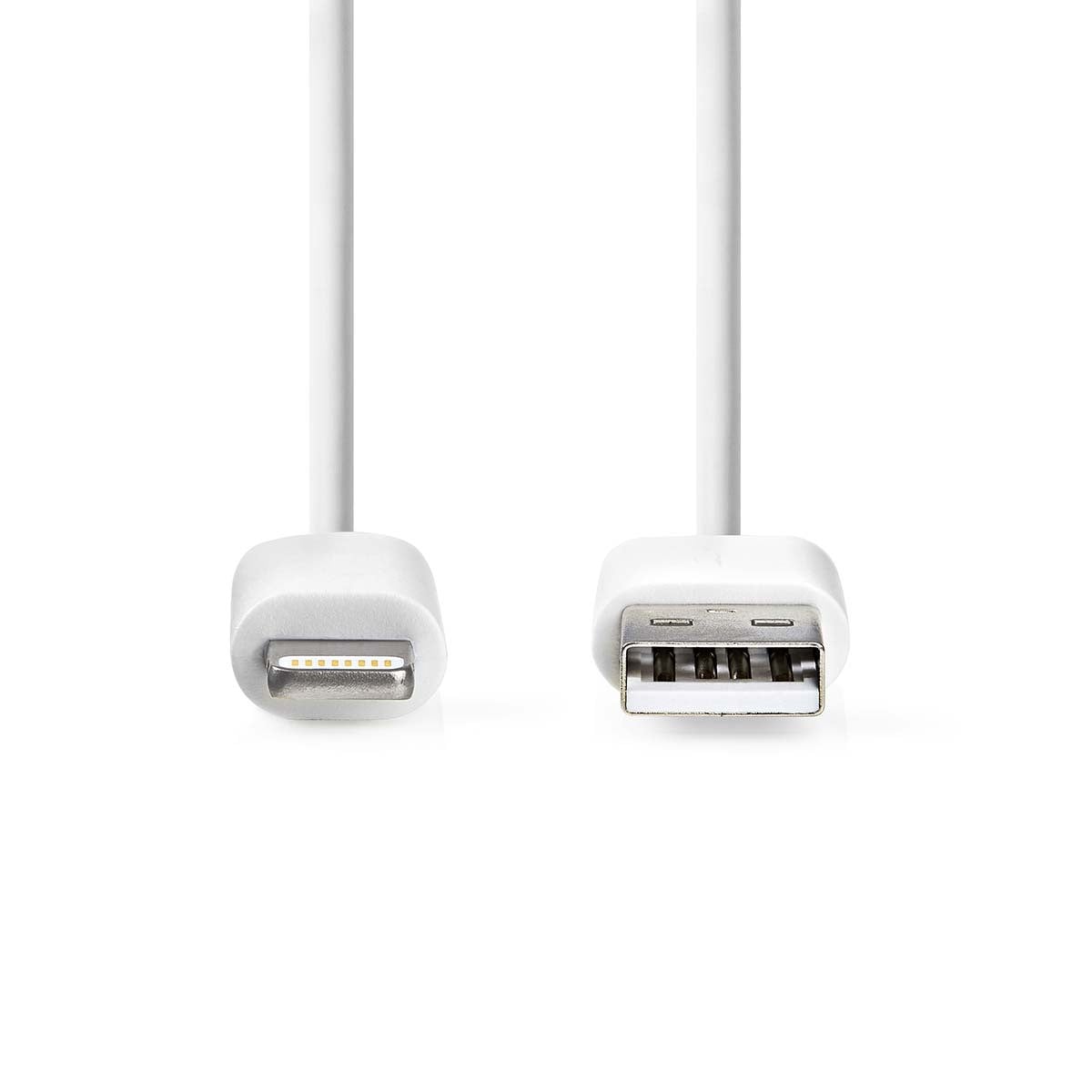 Nedis CCGL39300WT30 Lightning naar USB-A kabel, 3 meter, Wit