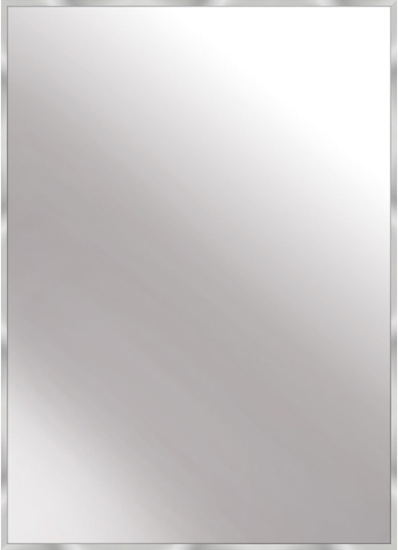 Nielsen Home nielsen Almeria Aluminium Wall Mirror Silver 70cm H x 50cm W