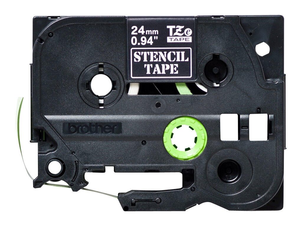 Brother Original P-Touch Stempelband schwarz Rolle (2,4 cm x 3 m) 1 Rolle (STE-151) STE151