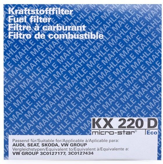 MAHLE KX 220D Fuel filter