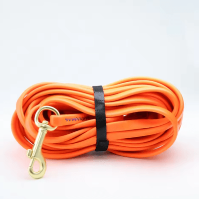 Inspire Picks TrailTough Waterproof Dog Training Leash For Small Medium & Large Dogs orange l