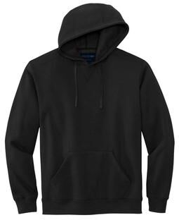 Volunteer Knitwear VL130H Chore Fleece Pullover Hoodie in Deep Black size Small   Cotton/Polyester Blend