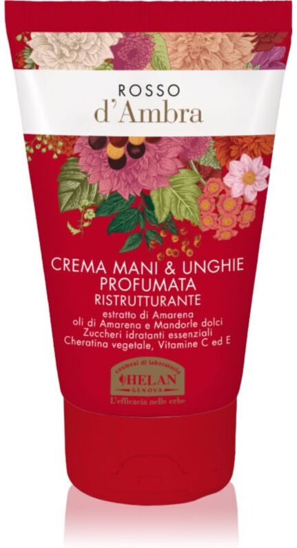 Helan Rosso d'Ambra Scented Hands & Nails Cream crème hydratante mains pour femme 50 ml
