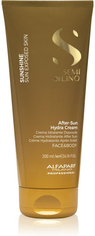 Alfaparf Milano Semi di Lino Sunshine After Sun Hydra Cream crème hydratante visage et corps après-soleil 200 ml