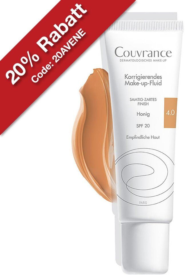 Avene Avène Couvrance Korrigierendes Make–Up Fluid Honig 4.0 30ml
