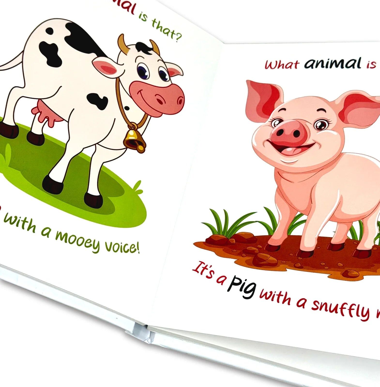 Rupa Publications India What Animal Is That? by Moonstone - My First Learning Series Board Book - Ages 0-2 - Sturdy Animal Sounds Book for Babies & Toddlers - Rupa Publications