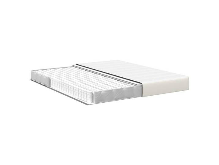 FAF-NEUF* Matelas à ressorts ensachés - densité incomparable - Crème 180x200x20 cm Medium Ferme Tissu JUIN375771