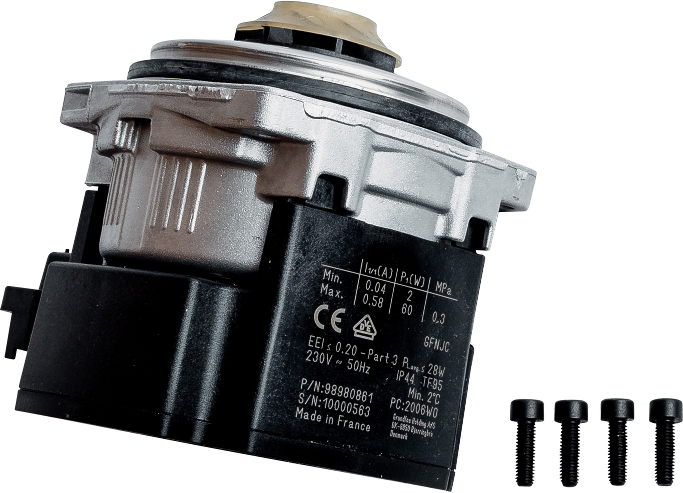 Tête de pompe de circuit de chauffage Wolf 207216499