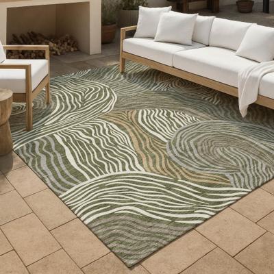Addison Rugs Machine Washable Indoor/ Outdoor Modern Cortez Chantille Rug
