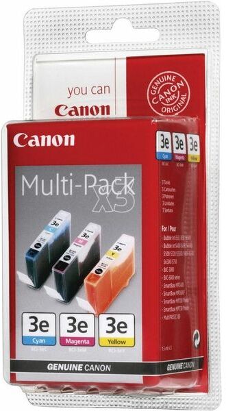 Canon BCI-3eC/M/Y - 3-farbig - Druckerpatrone - Multipack
