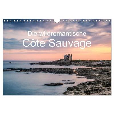 Die wildromantische Côte Sauvage (Wandkalender 2026 DIN A4 quer), CALVENDO Monatskalender