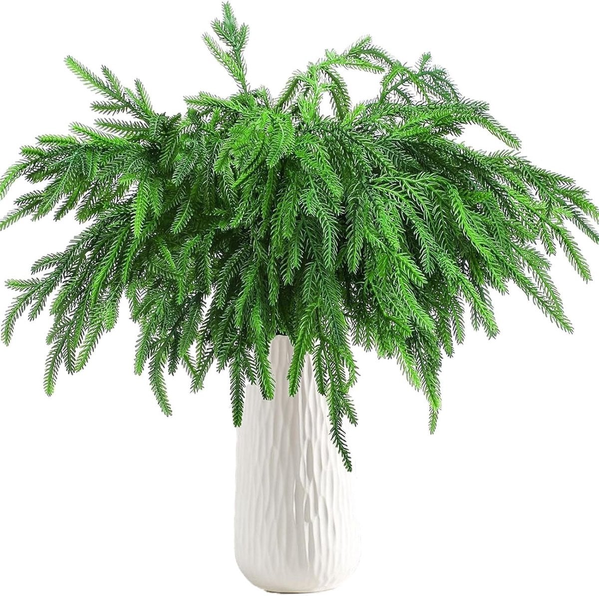 Kunstmatige dennetakken kerstdecoratie groen 45 cm (16 stuks)