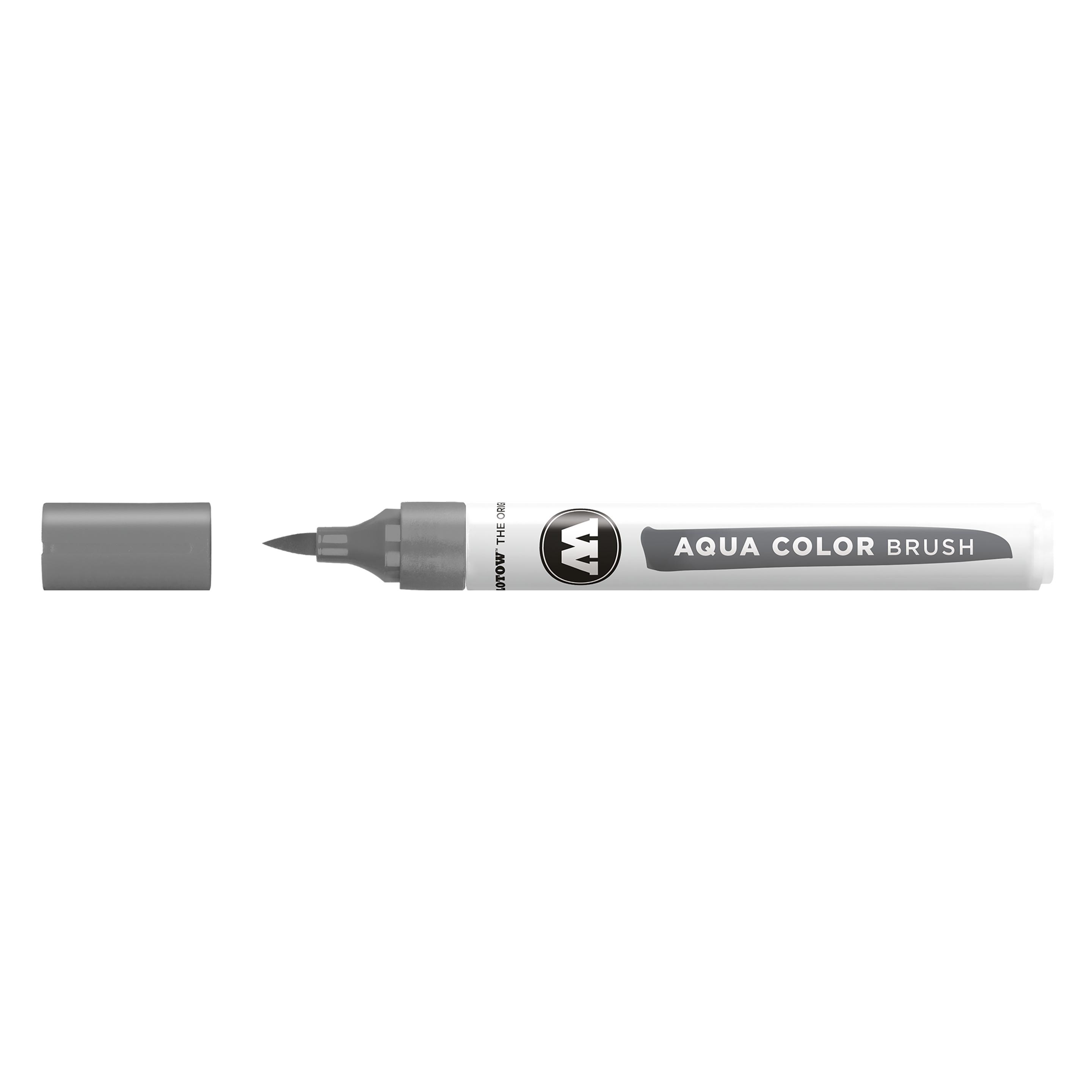 Molotow Aquarellstift Color Brush Aqua 1-2 mm neutralgrau 02 (1x) (MO727225)