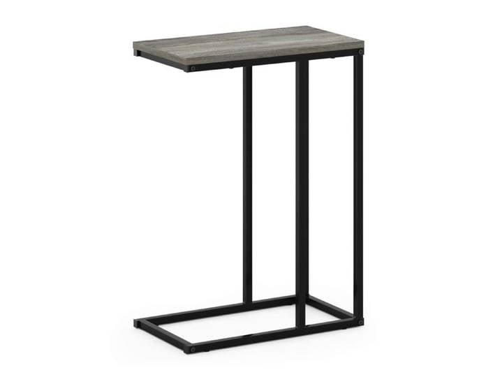 Furinno Table d'appoint contemporaine Chêne Français Gris FM19123GYW – 24 9×45 5×58 4 cm