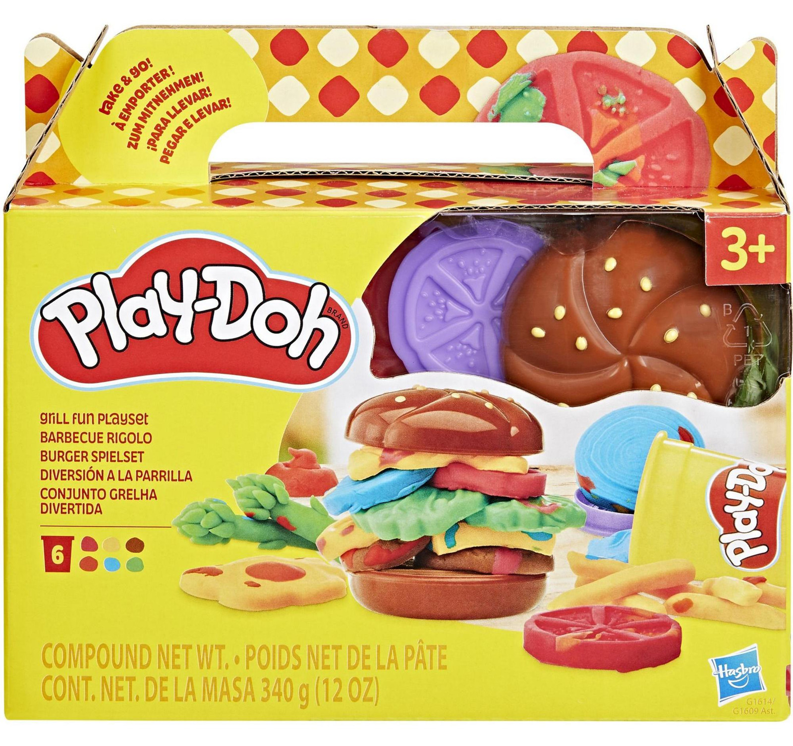 Hasbro Play-Doh Set Start Burger
