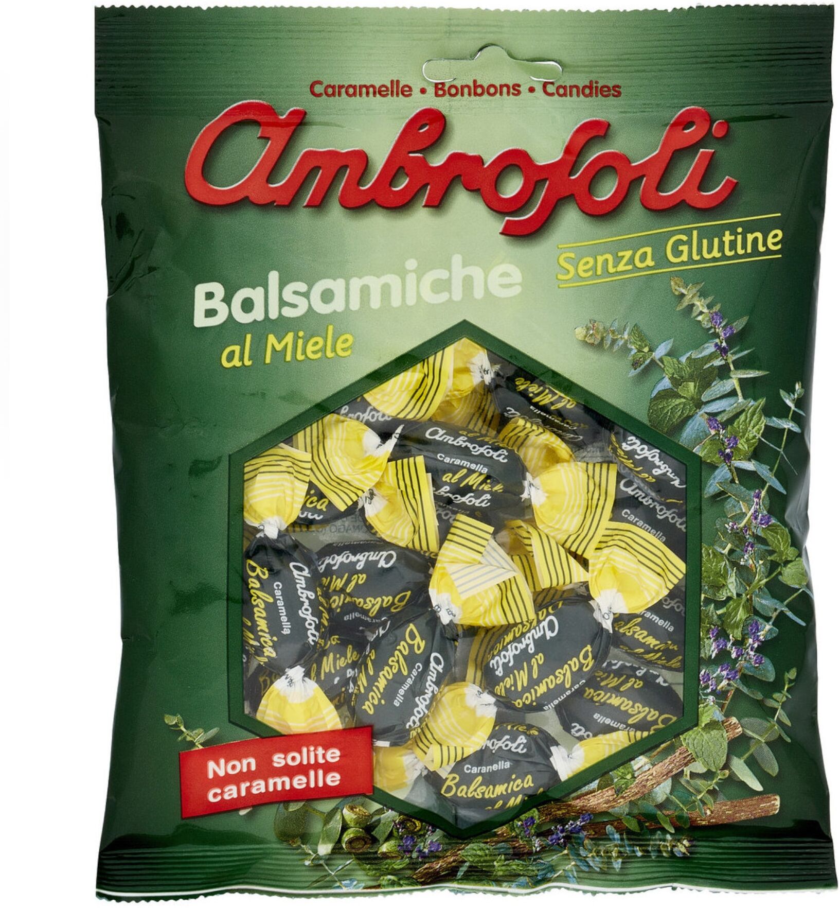 AMBROSOLI Balsamiche Al Miele 135 G 