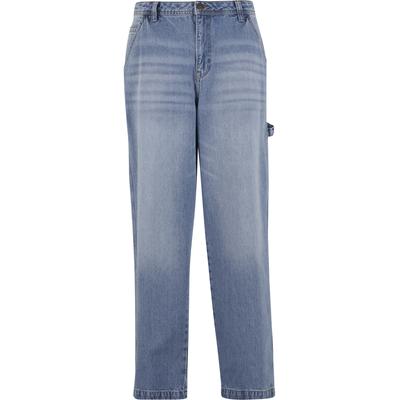 Bequeme Jeans DEF "DEF DEF Loose Fit Jeans", Herren, Gr. 32, Normalgrößen, blau (lightblau), 100% Baumwolle, unifarben, Jeans