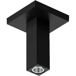 hansgrohe Deckenanschluss E, 10 cm, 24338670, Farbe: Mattschwarz