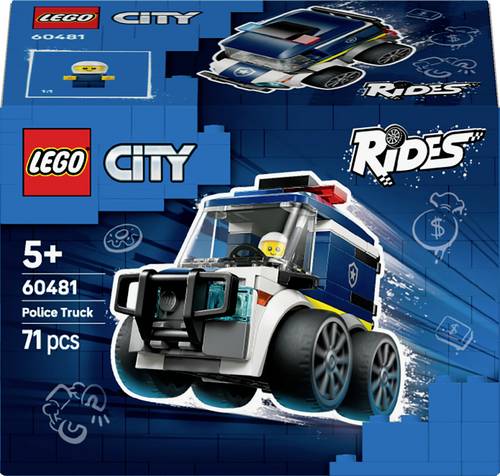 60481 LEGO CITY Coole Flitzer - Polizei-Truck (60481) Bauset