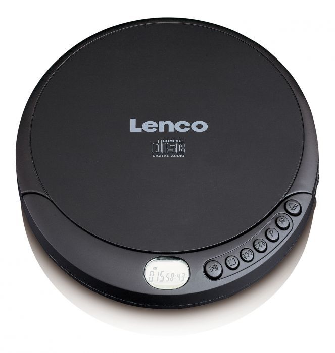 Lenco CD-010 portabler CD Player (Schwarz)