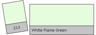 Lee Filter Roll 213 Wh.Flame Green White Flame Green