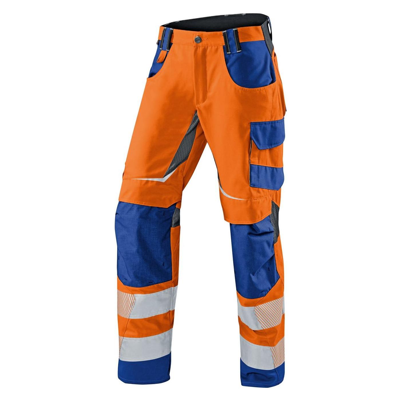 Kübler Sommerhose REFLECTIQ PSA 2 warnorange/kbl.blau Form 2407 Grösse 31 (31) (210141)